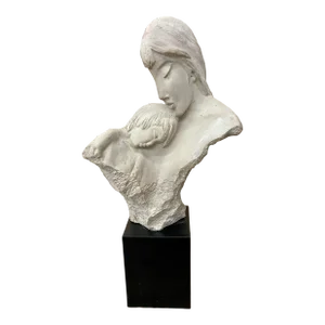 Mother and Child Ceramic Sculpture
