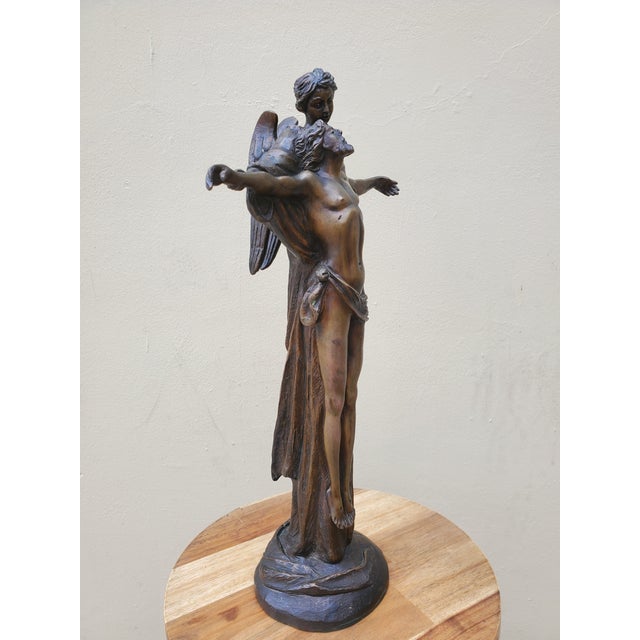 1980s 1980s Jesus Ascending Bronze Staute For Sale - Image 5 of 13