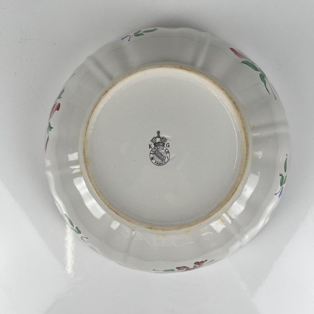 Small Streetlight Model Salad Bowl from KG Lunéville, 1980s For Sale - Image 3 of 6
