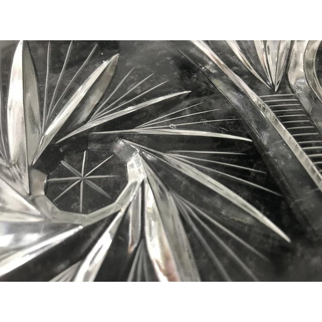 Hand-Cut Crystal Plate, 1970s For Sale - Image 12 of 18