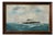 Harry J. Jansen, Steamer Bruges, 20th Century, Oil on Platex For Sale