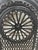 Late 19th Century Cast Iron Antique Fireplace + Insert With Beaded Arch & Rosette Cover 27" X 23" For Sale In Mobile - Image 6 of 7
