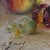 Léon Marie Benoit, Still Life with Fruit, Peaches and White Grapes, Oil on Canvas, 19th Century For Sale - Image 9 of 11