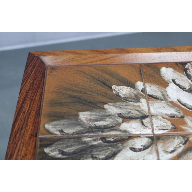 Mid-Century Danish Nesting Tables with Tile Tops, 1960s, Set of 3 For Sale - Image 11 of 13