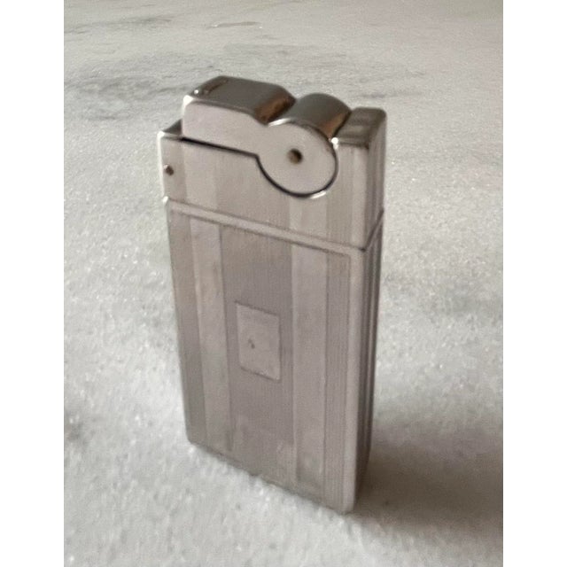 Vintage Mid Century a.s.r Ascot Chrome Pocket Lighter For Sale - Image 13 of 13