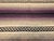 Textile Vintage American Southwestern Kilim Rug, Handwoven Wool, Stripe Pattern, Lavender & Ivory, 4x6 For Sale - Image 7 of 11