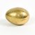 Artisanal solid brass original Aubock Paperweight in egg design. Measures ~ 2" x 1.5" (the larger of two sizes produced)....
