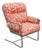 Meadowcraft Athens Deep Seating Wrought Iron High Back Spring Patio Lounge Chair For Sale