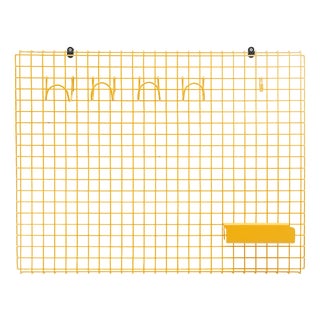 Yellow Binetta Equipped Grid by Boccato, Gigante, Zambusi for Seccose, 1970s For Sale