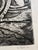 Abstract Alon Elow Abstract Etching Made by Artist in Ny Studio Signed in Pencil For Sale - Image 3 of 4