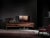 Blackbird low drawers cabinet by francesco profili dimensions: w 250 x d 50 x h 55 cm materials: walnut, leds. The cabinet...