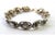 Art Deco 19.2K Gold Bracelet with Diamond Paddle For Sale - Image 3 of 10