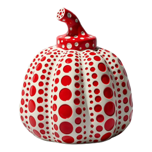 Yayoi Kusama Red Pumpkin Sculpture With Certificate, 2023 草間彌生