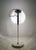 White Table Lamp with Adjustable Glass Lampshade and Marble Base, 1970s For Sale - Image 10 of 11