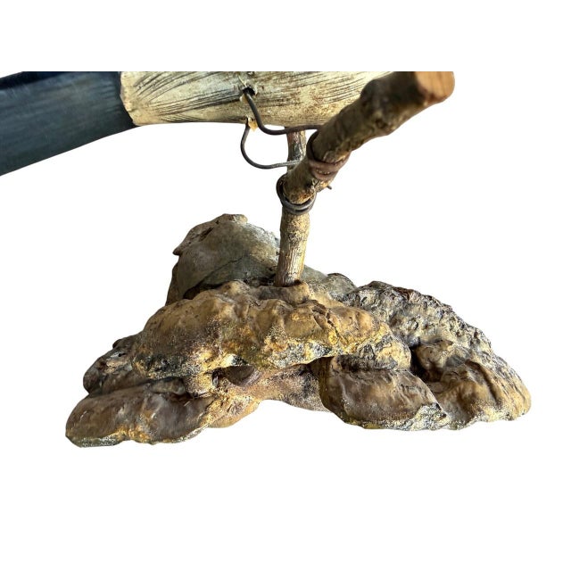 1950s Austrian Wood Carved Bird 75 For Sale In Aspen - Image 6 of 6