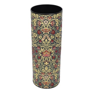 Violet & Columbine Tapestry Umbrella Stand For Sale