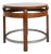 Vintage Round Wooden Pedestal Table, 1930s For Sale