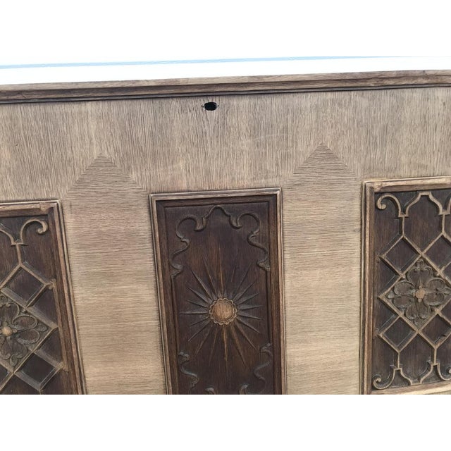 Oak Wardrobe Door, 1940s For Sale - Image 6 of 18