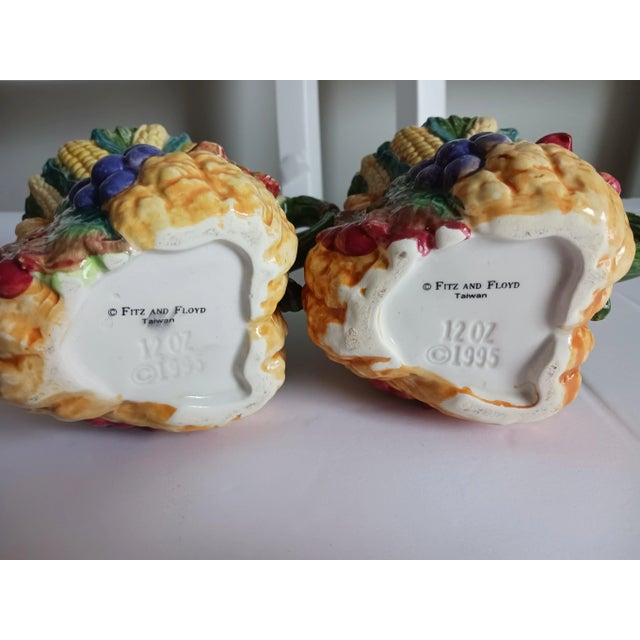 Fitz and Floyd Vintage French Country Farmhouse Ceramic Tea Set "Harvest Home" by Fitz and Floyd - 5 Pieces For Sale - Image 4 of 7