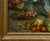 Antique 19th Century Italian Oil Painting by Adolfo Dumini Boy Weighing Vegetables in Ornate Gold Frame This captivating...