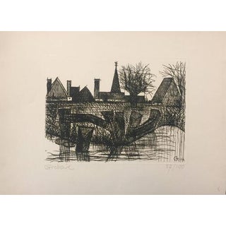 Marcel Gromaire, Le Village, 20th Century, Etching For Sale