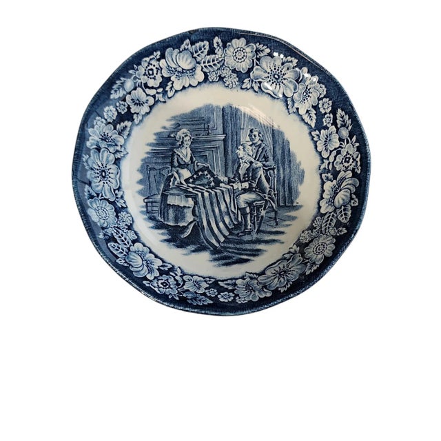 1970s 1970s Wedgwood Liberty Blue Collection - 14 Pieces For Sale - Image 5 of 9