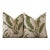 Pair of Gp & J Baker Ferns Embroidery Green 22" Down Pillows For Sale