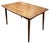 A refined dining table (also ideal as an elegant study desk) in Mid-Century Modern style, crafted in Scandinavian style in...