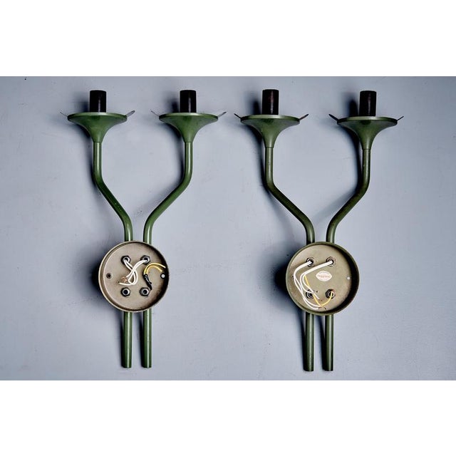 Wall Sconce with Two Globes by Goffredo Reggiani for Lampadari Reggiani, 1960s For Sale - Image 11 of 15