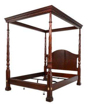 Henkel Harris Model 199 Queen Mahogany Bed Canopy
