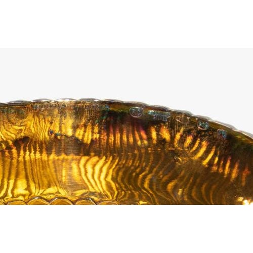 Italian 925 Sterling Silver Gilt Interior Centerpiece Bowl from Ventrella, Roma, 1970 For Sale - Image 6 of 7