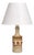 1960s Danish Modern Søholm Stentøj, Dotted Table Lamp, Beige Glazed Stoneware For Sale