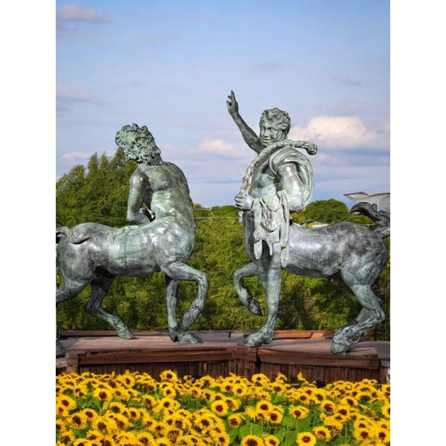 Monumental Furietti Centaurs in Bronze, 1950, Set of 2 For Sale - Image 10 of 14