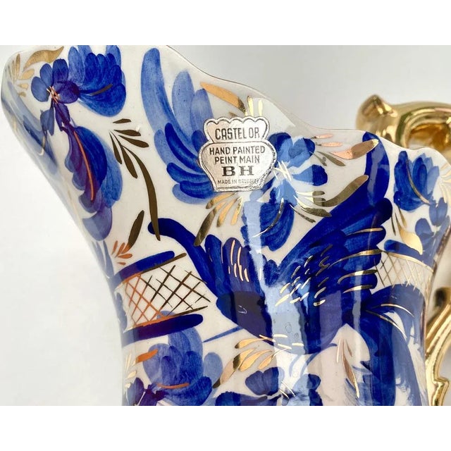 Ceramic Vintage German Ceramic Vase by Hubert Bequet, 1960s For Sale - Image 7 of 10