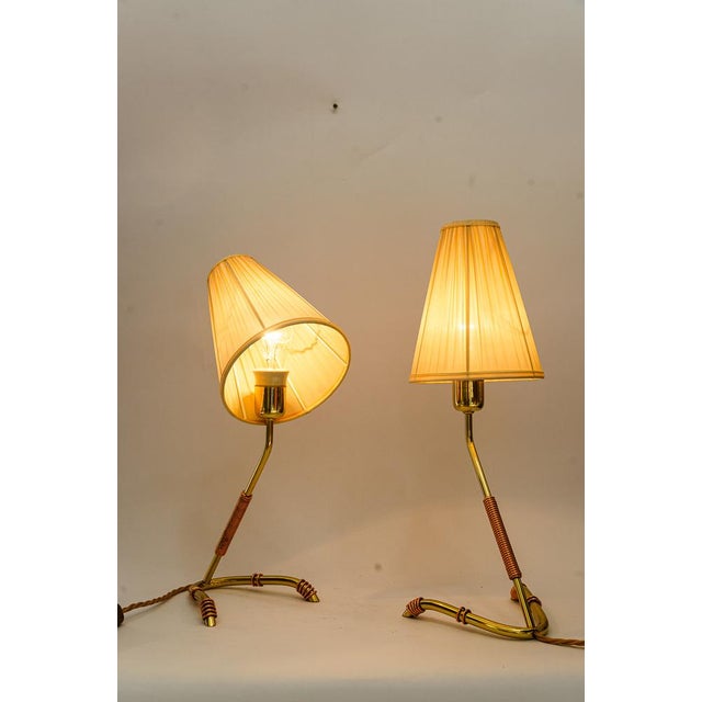 Table Lamp attributed to Rupert Nikoll, Vienna, Austria, 1950s For Sale - Image 13 of 15