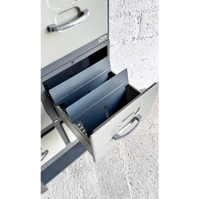 Vintage Archive Cabinet with Drawers from Strafor, 1960s For Sale - Image 11 of 17