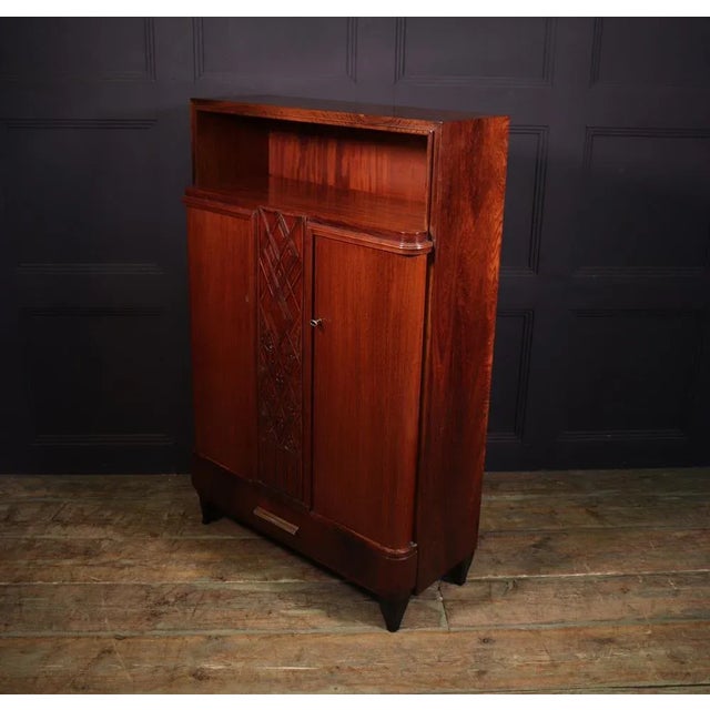 Art Deco French Rosewood Cabinet For Sale - Image 6 of 12