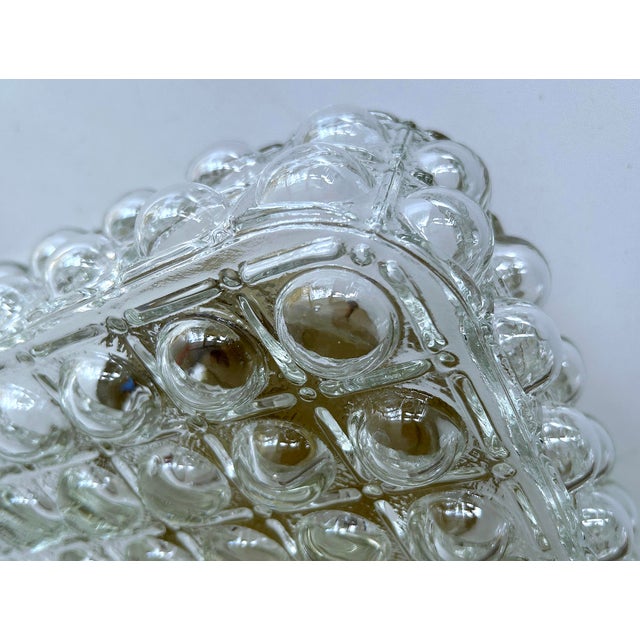 Large Vintage Bubble Glass Wall Light from Erco, 1970s For Sale - Image 4 of 14