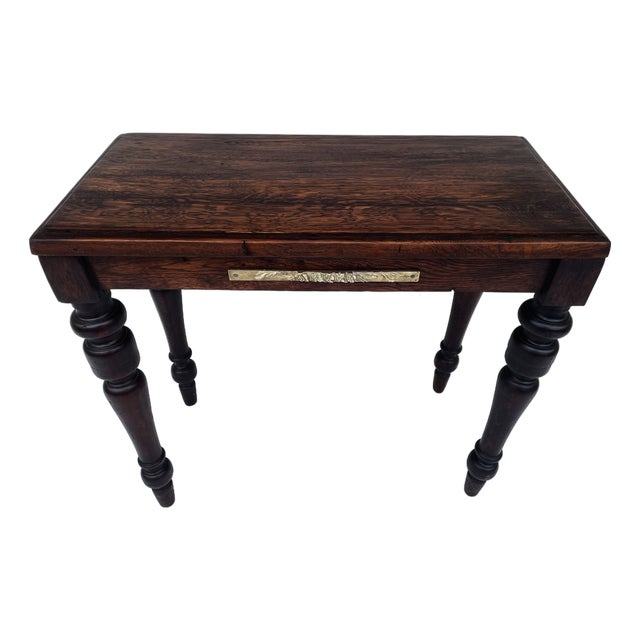 Antique Table in Oak, 1890s For Sale