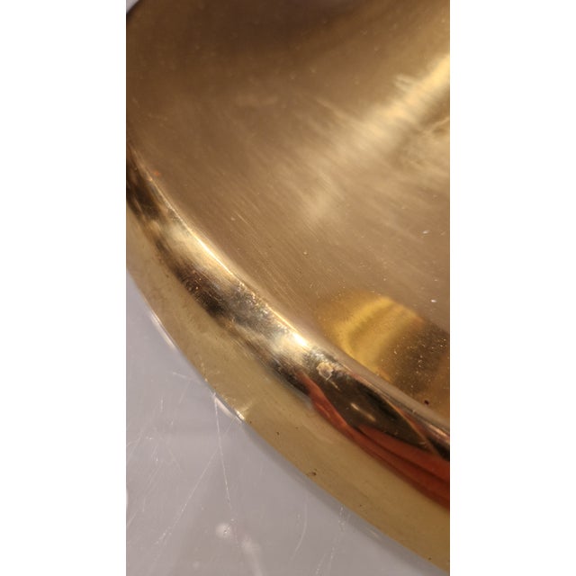 1960s Vintage Wall Lamp in Brass and Opaline Glass by Achille & Pier Giacomo Castiglioni for Flos, 1960s For Sale - Image 5 of 9