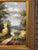 Vintage Giltwood Sunny Day on Open Road Canvas Oil on Painting, Signed For Sale In San Francisco - Image 6 of 12