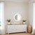 White Whitewater Shell Mirror For Sale - Image 8 of 9