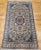 Late 20th Century Vintage Persian Nain Area Rug, Handwoven Floral Pattern With Silk Highlights, Ivory & Blue, 4’ X 7’ For Sale - Image 5 of 12