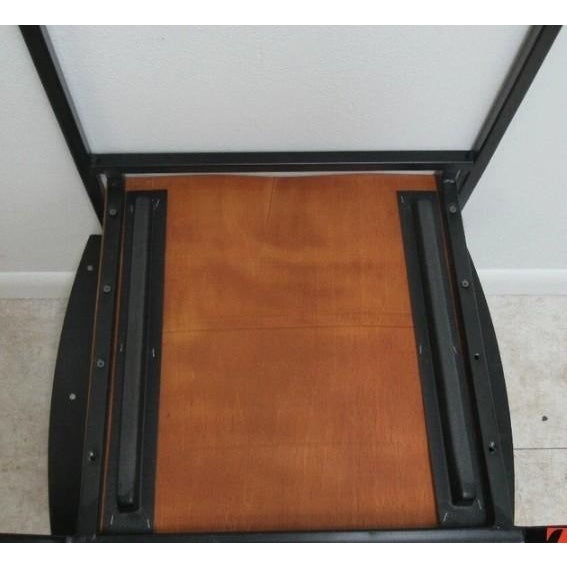 1990s Michael Graves Design Kron Prototype Stacking Concept Armchair Round Pilon Brown For Sale In Philadelphia - Image 6 of 12