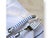 Late 20th century Jean Dubost Laguiole 24-piece cutlery set featuring the classic Mariniere stripe handle design. Crafted...