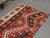 1970s Vintage Handmade Wool Cotton Red Runner Rug For Sale - Image 9 of 11