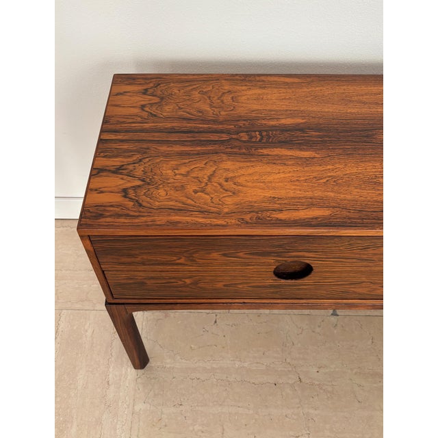 Scandinavian Dark Wood Sideboard or by Kai Kristiansen for Aksel Kjesgaard, Demnark, 1960s For Sale - Image 11 of 18