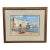 Gilles Grimoin Original Watercolor, Framed For Sale