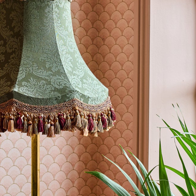 The Emerald Damask Lampshade Part of The Jewel Collection by T&T x Nina Watson The lampshade Nina always wanted to create...