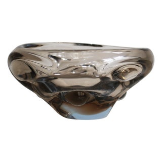 Art Glass Pattern 5954 Bowl by Jan Beránek for Skrdlovice, 1959 For Sale